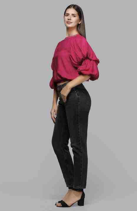 Pink Barcode Blouson