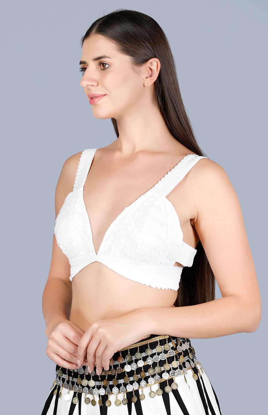 Off White Bralet