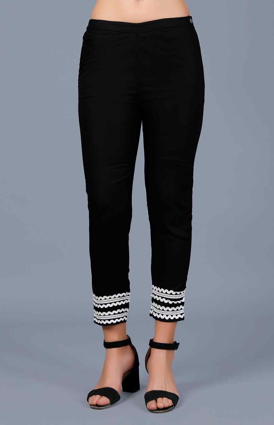Black Cigarette Pants