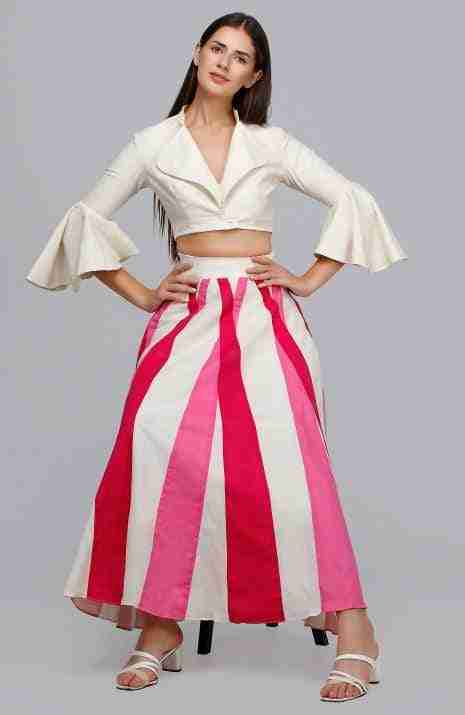 Pink Rays Skirt