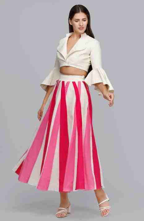 Pink Rays Skirt