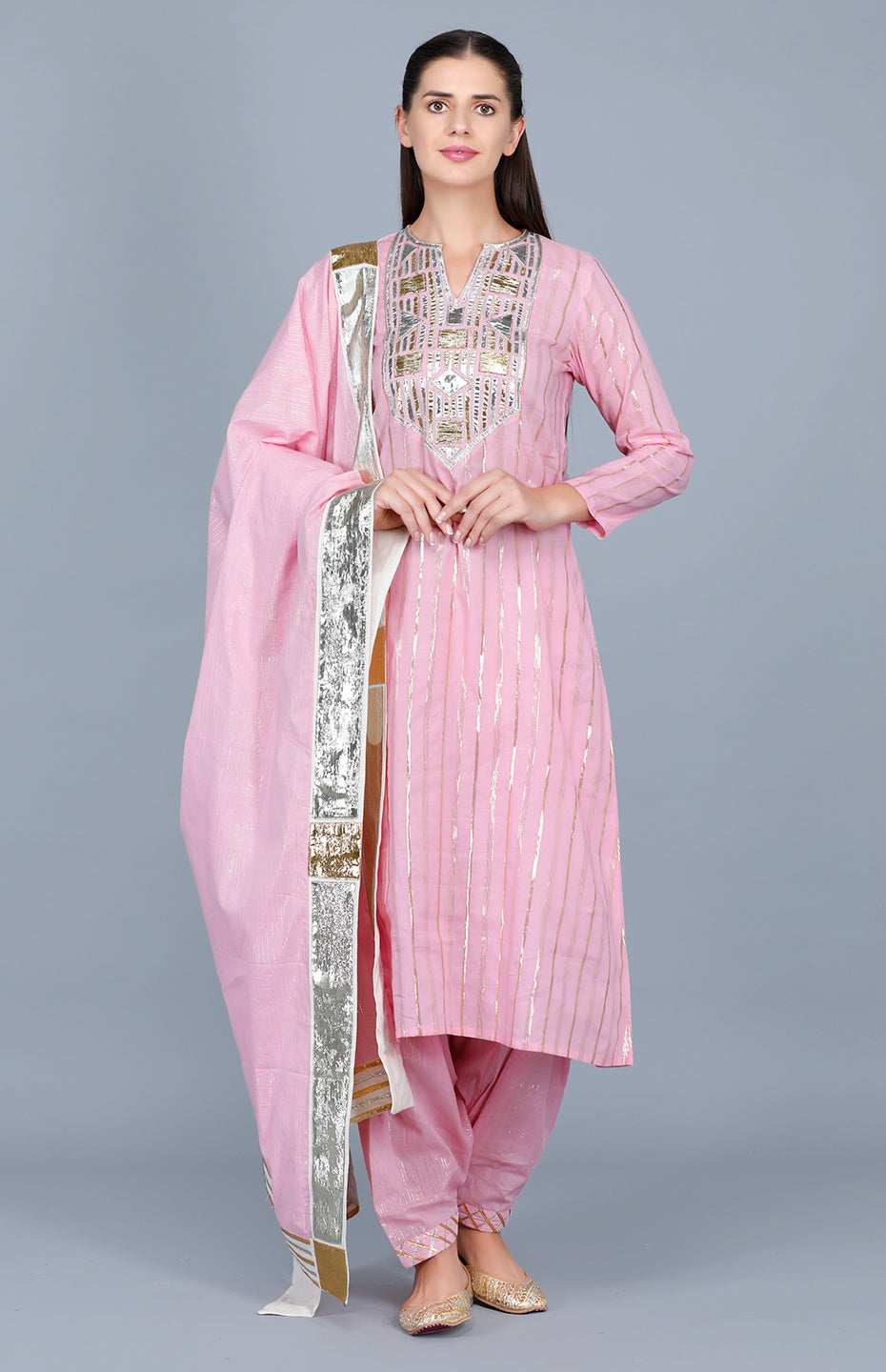 Barfi Pink Dupatta
