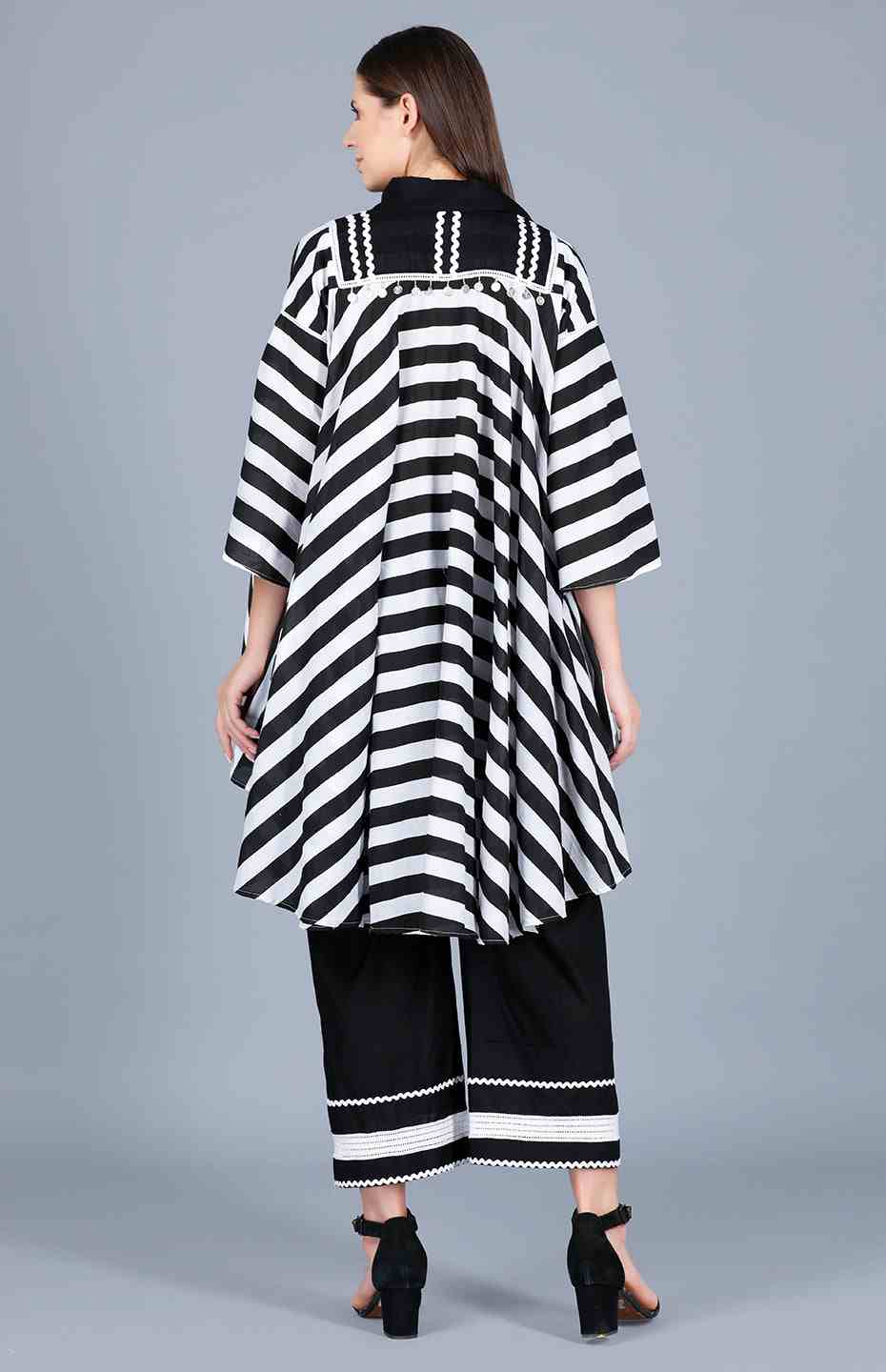 Stripe Oversized Shirt