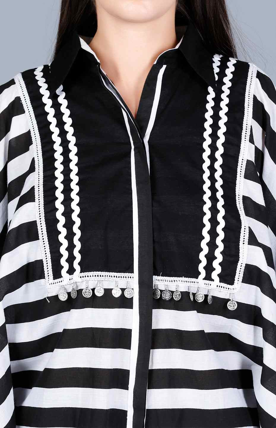 Stripe Oversized Shirt