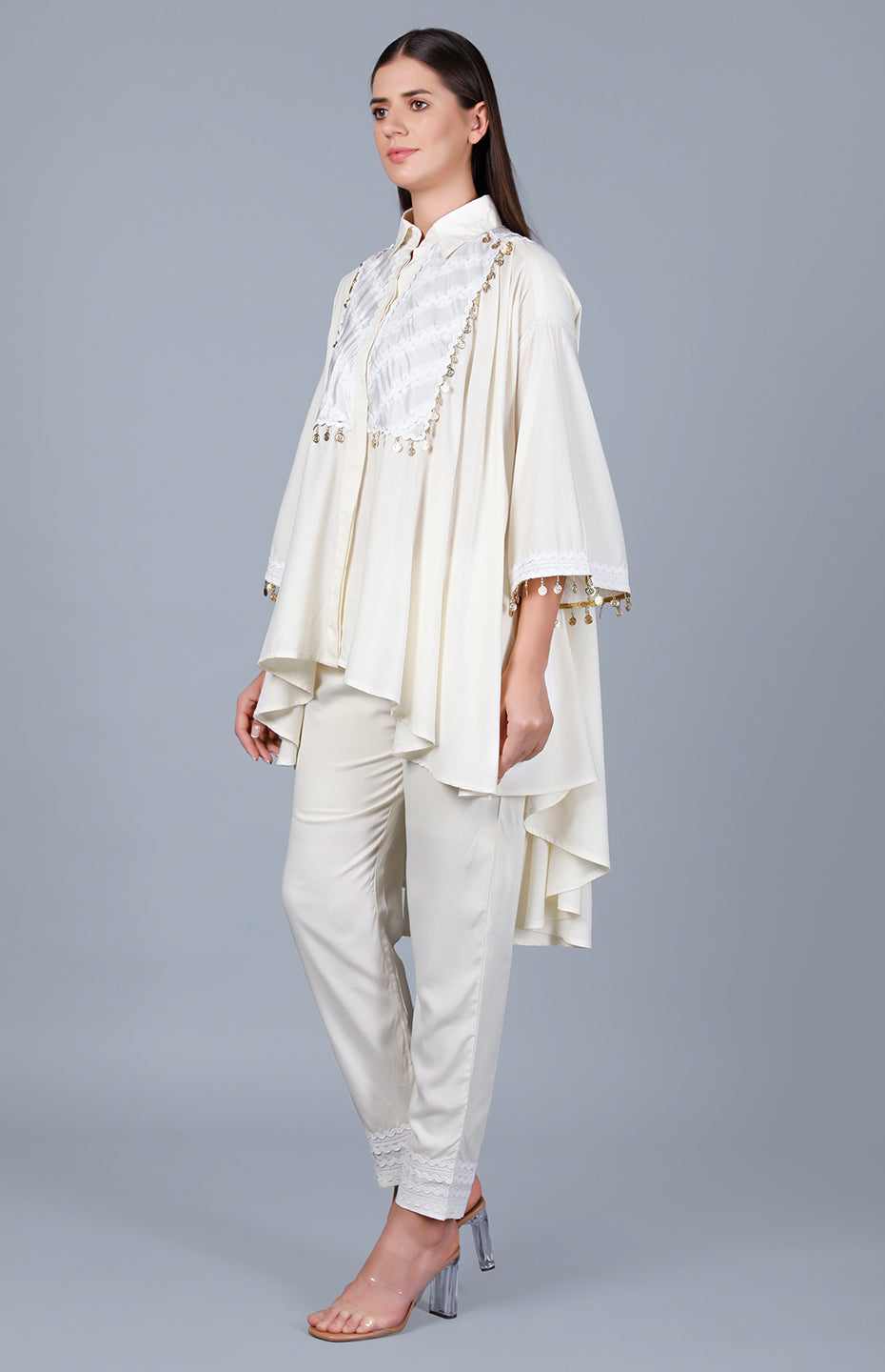 Off White Oversized Shirt