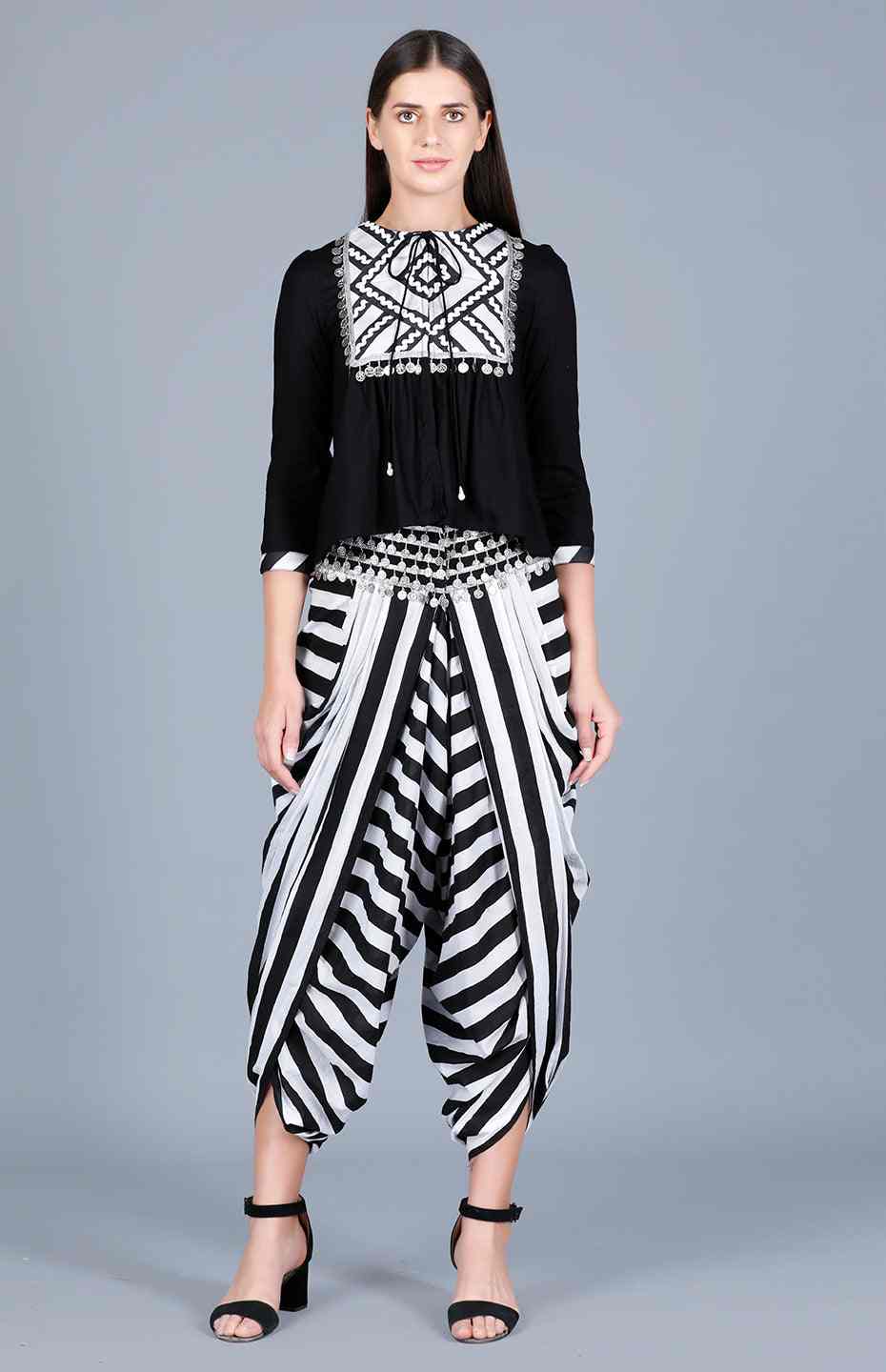 Black Gilet Top