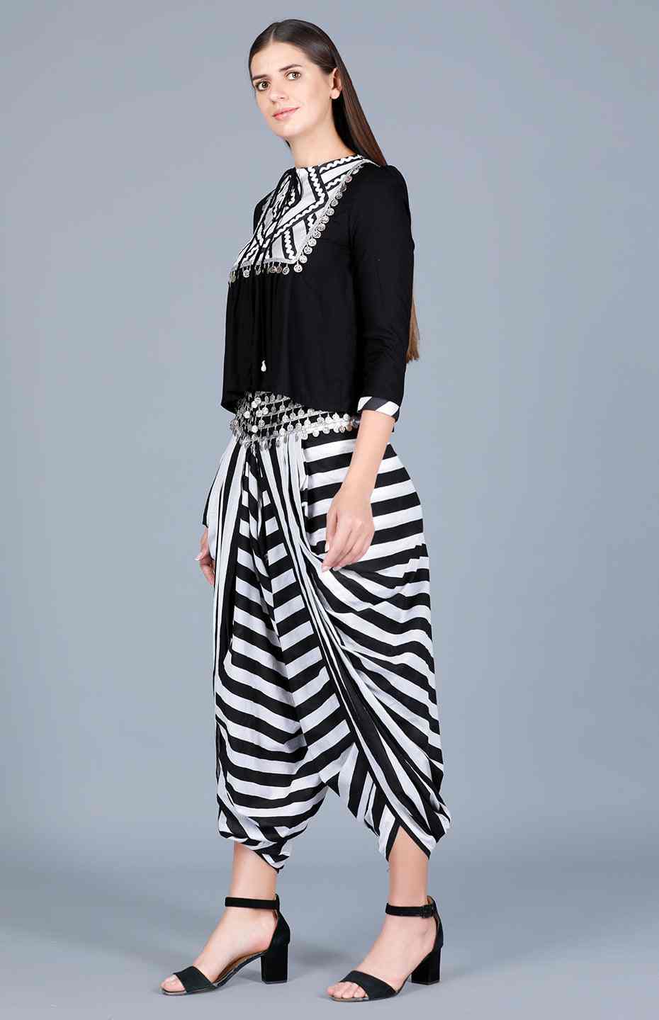 Black Gilet Top