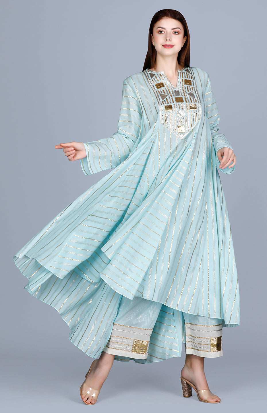 Pastel Blue Ijar
