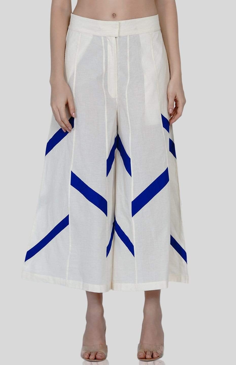 Royal Blue Rays Kali Culotte