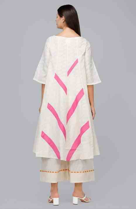 Pink Rays 12 Paneled Dress