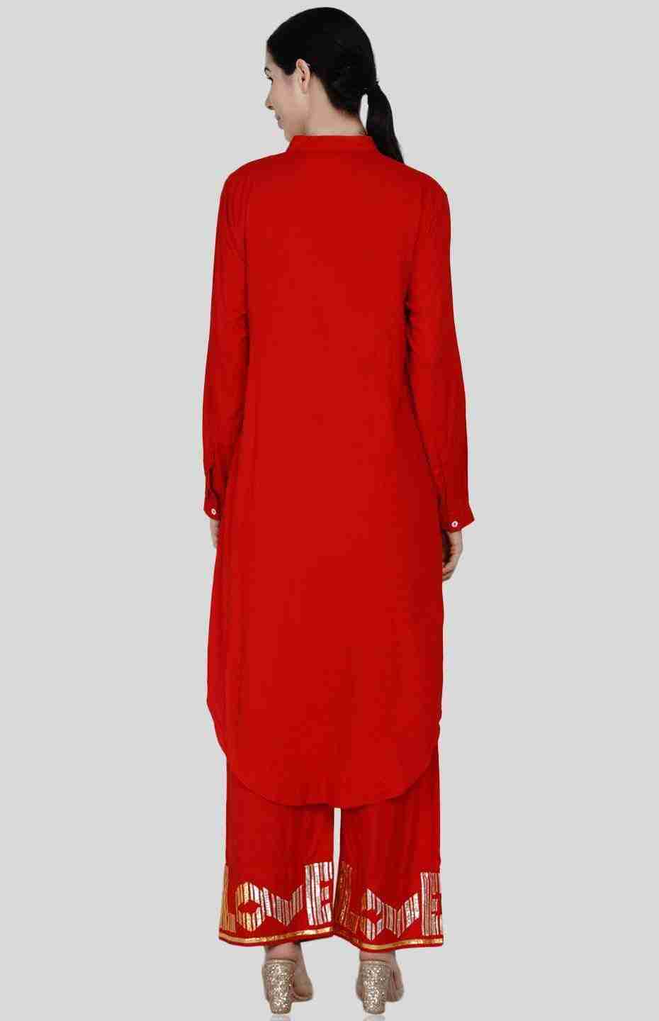 Red Love Tunic