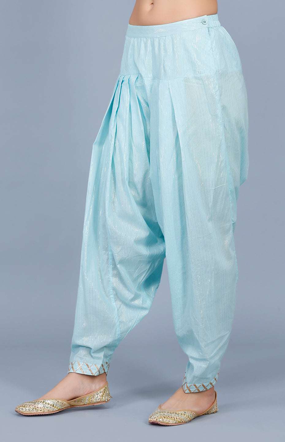 Barfi Pastel Blue Salwar
