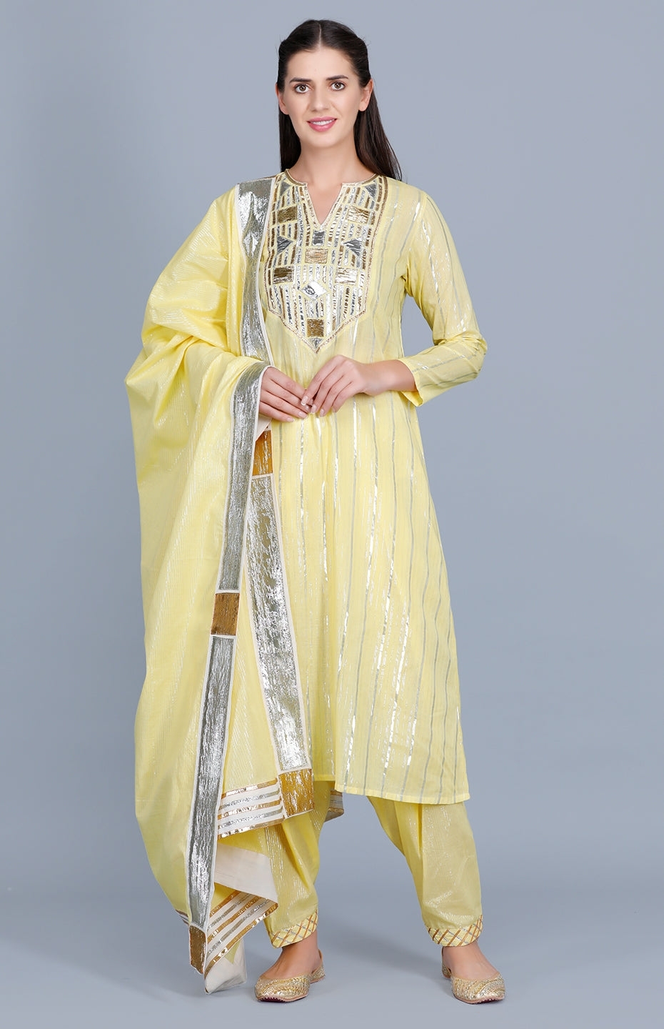 Barfi Yellow Salwar