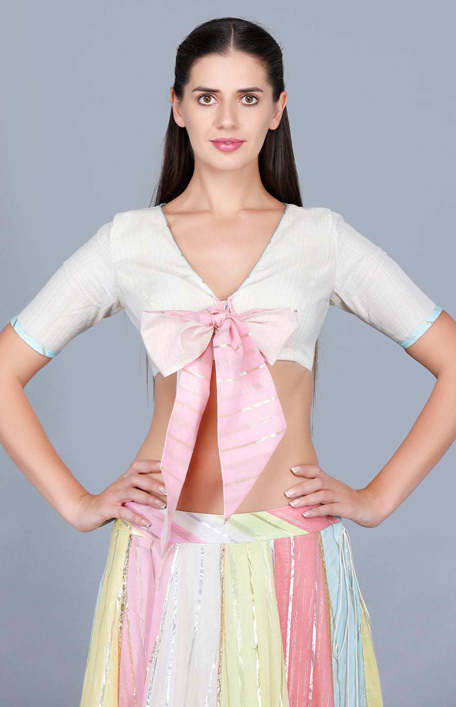 Barfi Tie Up Blouse