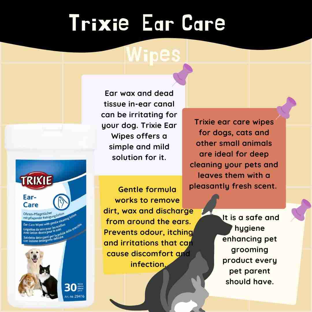 Trixie Ear Care Wipes