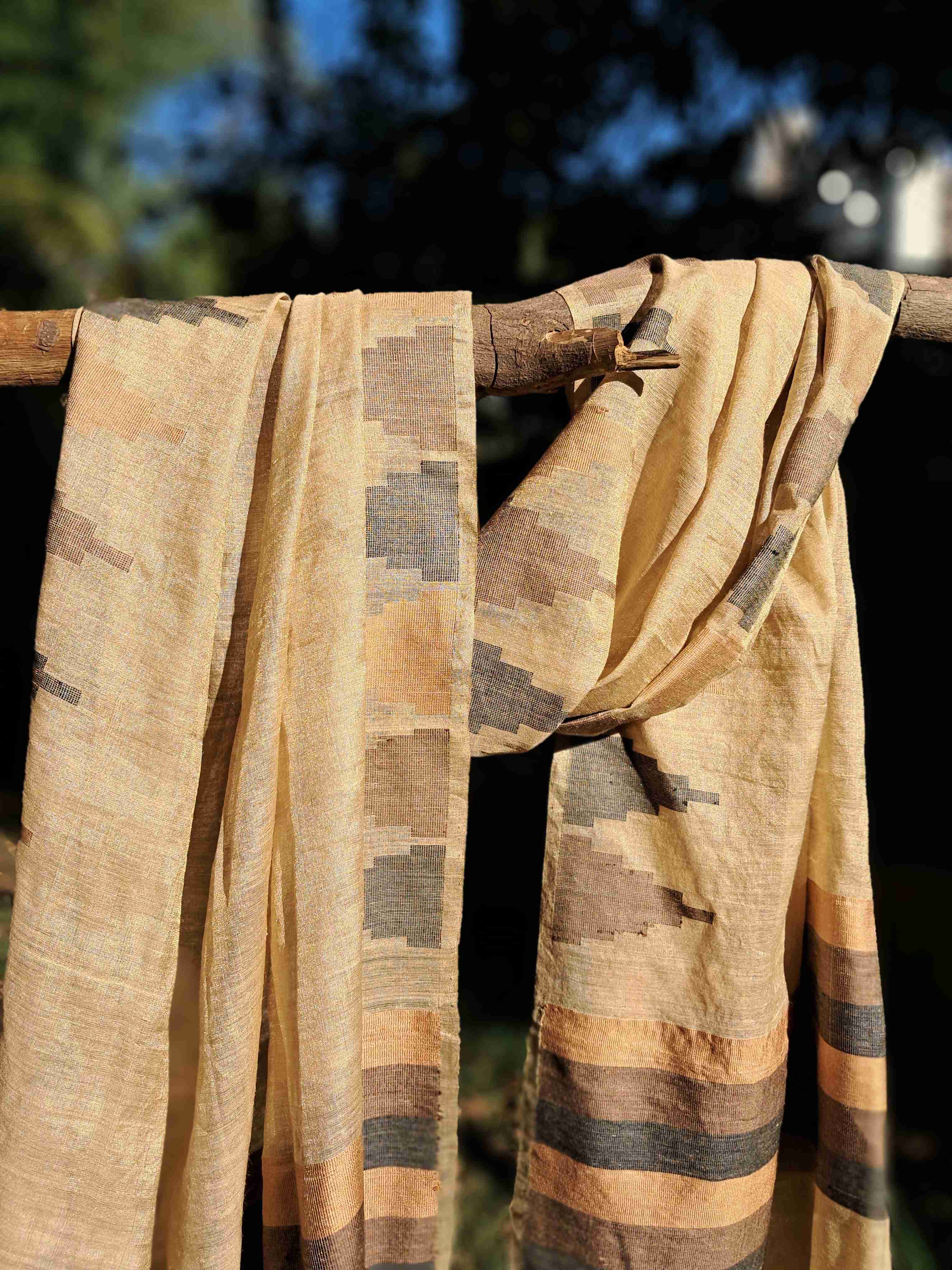 Munga Tussar Silk Dupatta