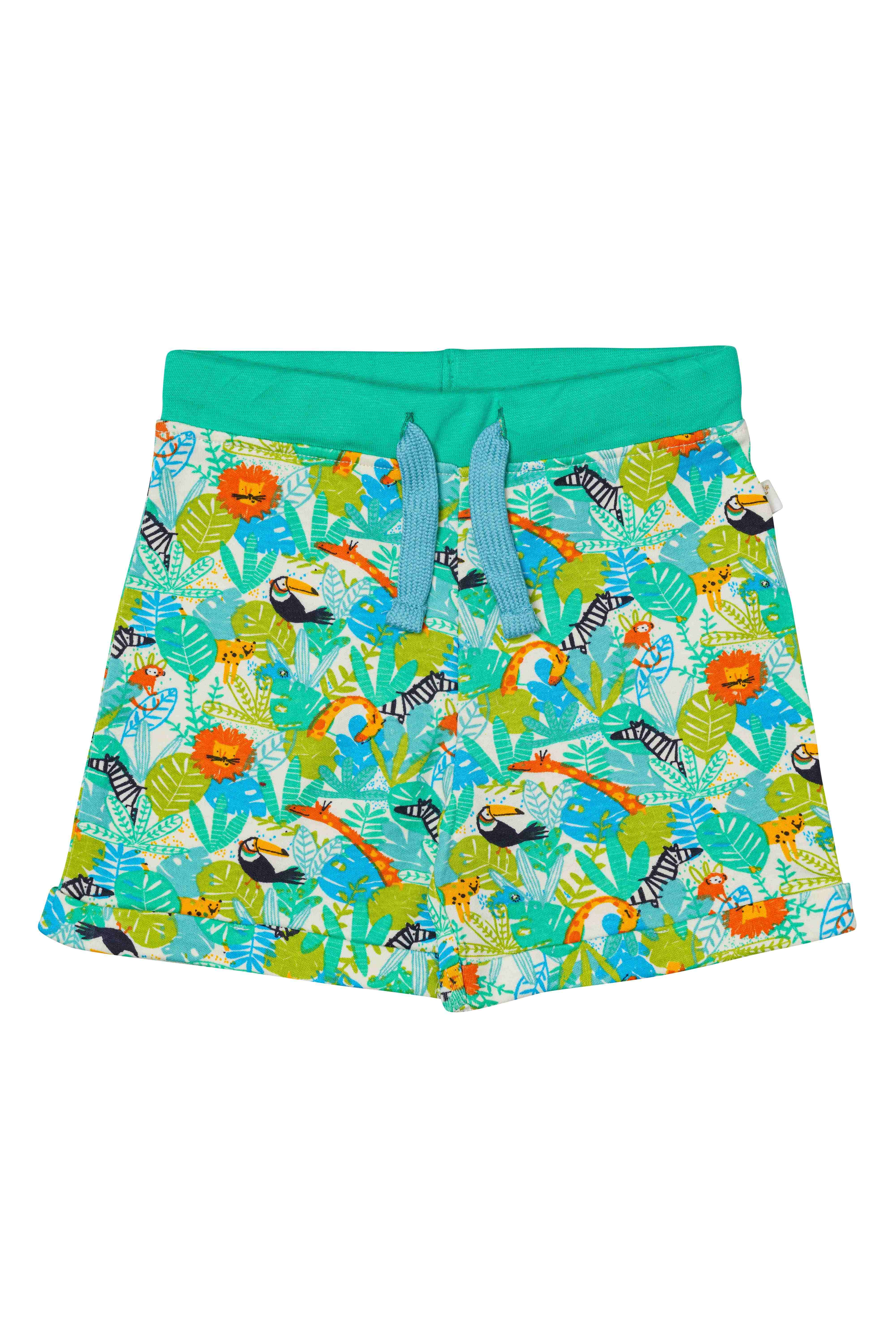 H by Hamleys Boys 100% Cotton Tie Cord Shorts - Multi