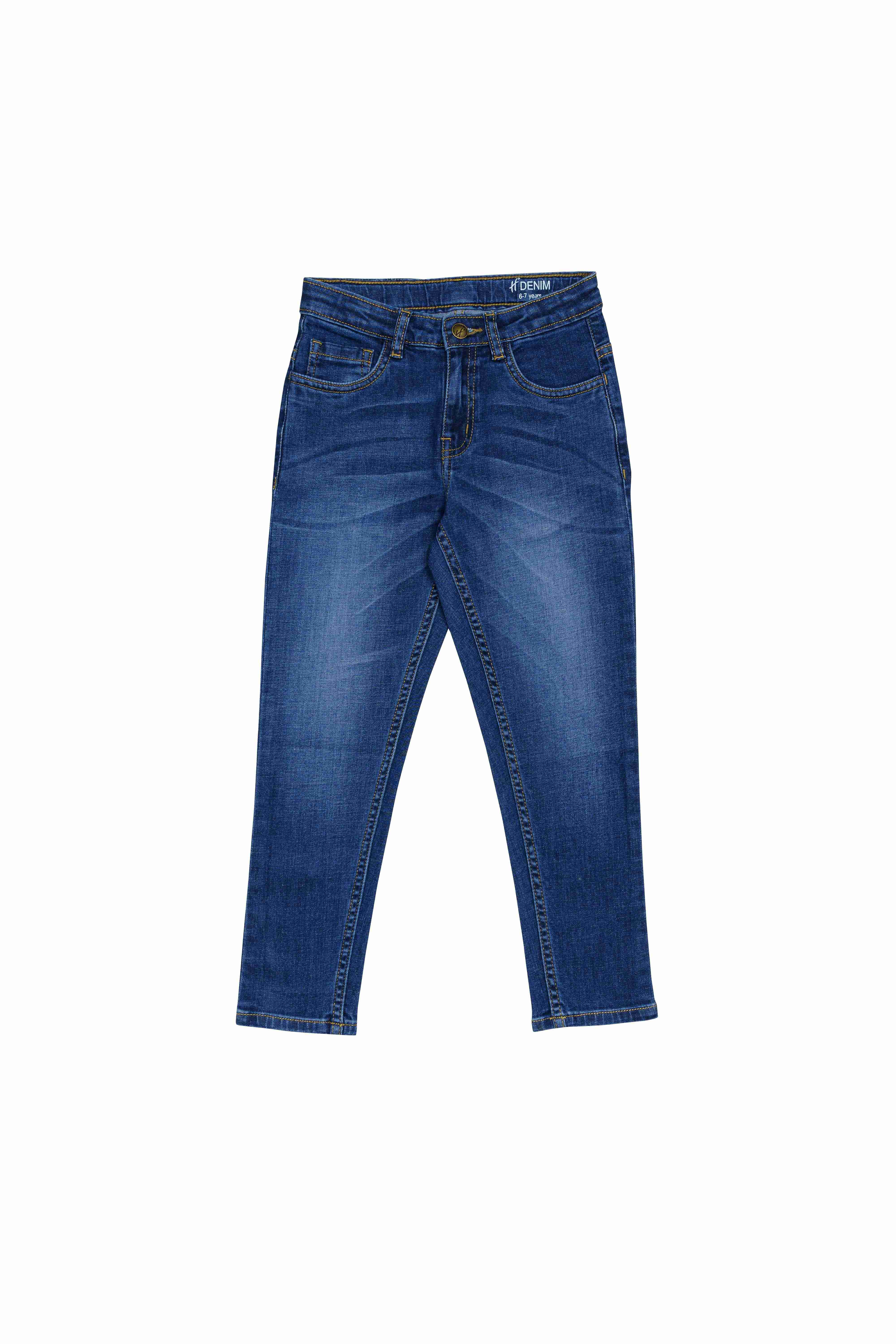H by Hamleys Boys Rolled Up Jeans - Blue