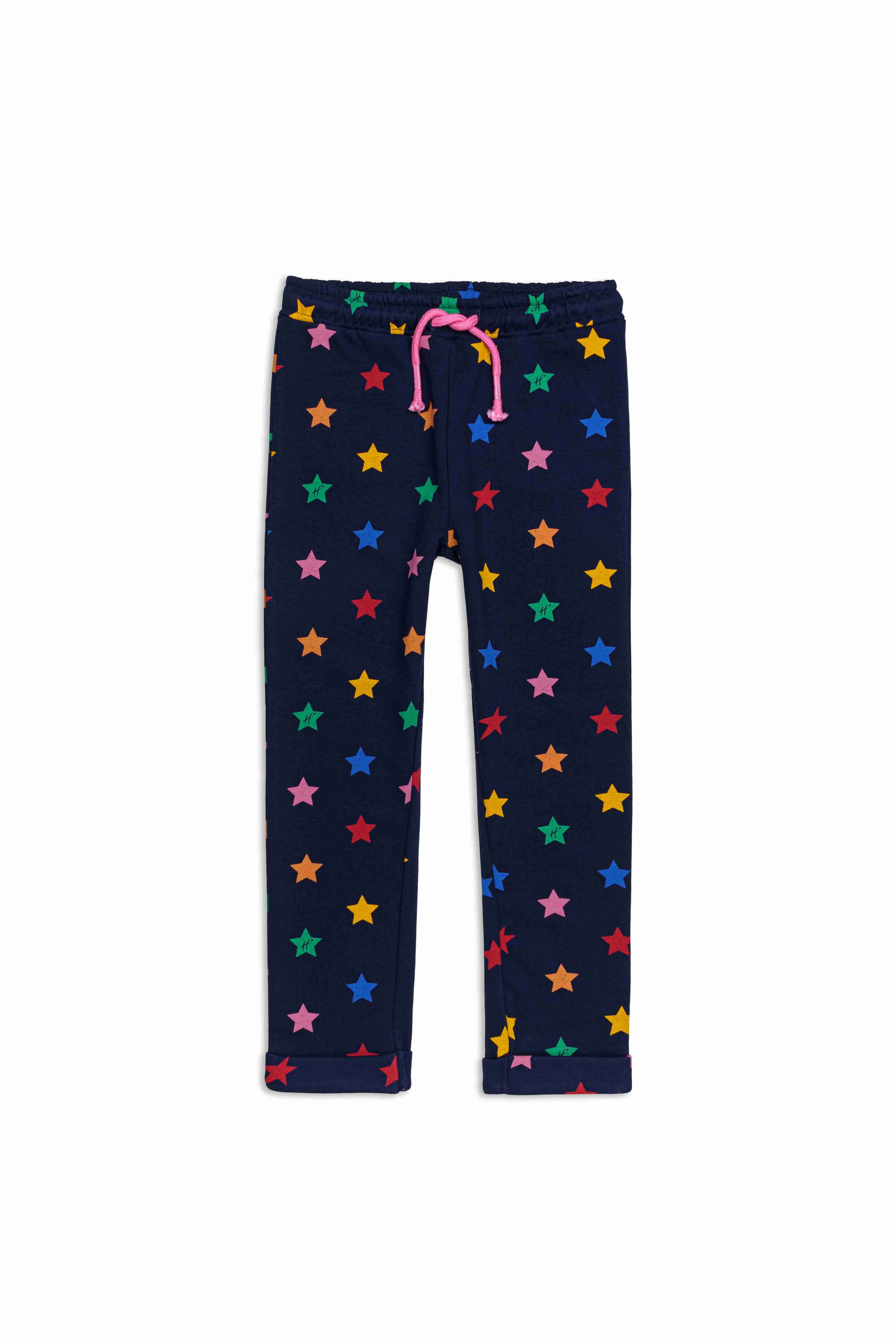 H by Hamleys Girls Regular Fit Joggers - Navy