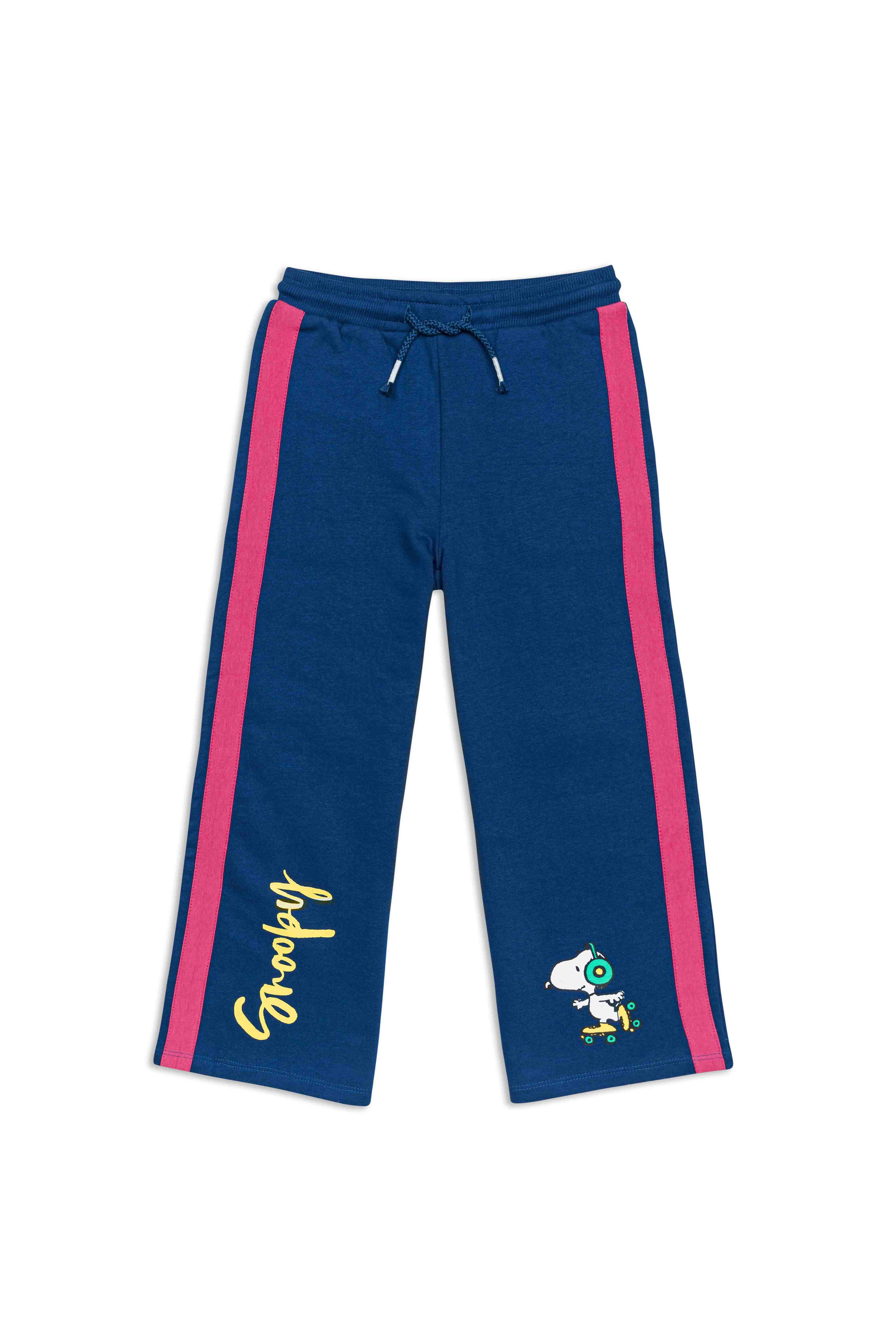 H by Hamleys Girls Regular Fit Joggers - Navy