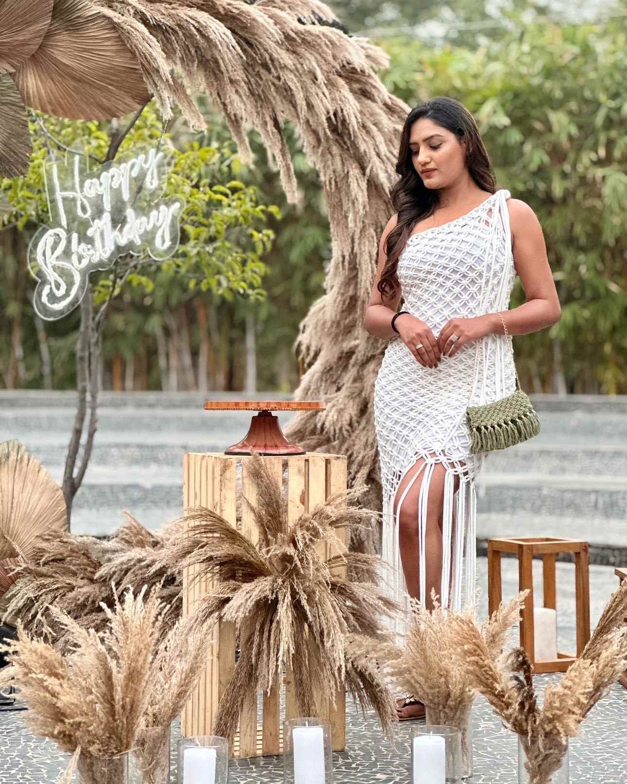 One Shoulder Summer Dress