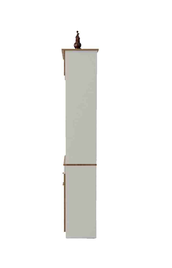 neudot  Bliss 6 Feet Mandir Unit Engineered Wood Home Temple  (Height: 170, Knock Down)