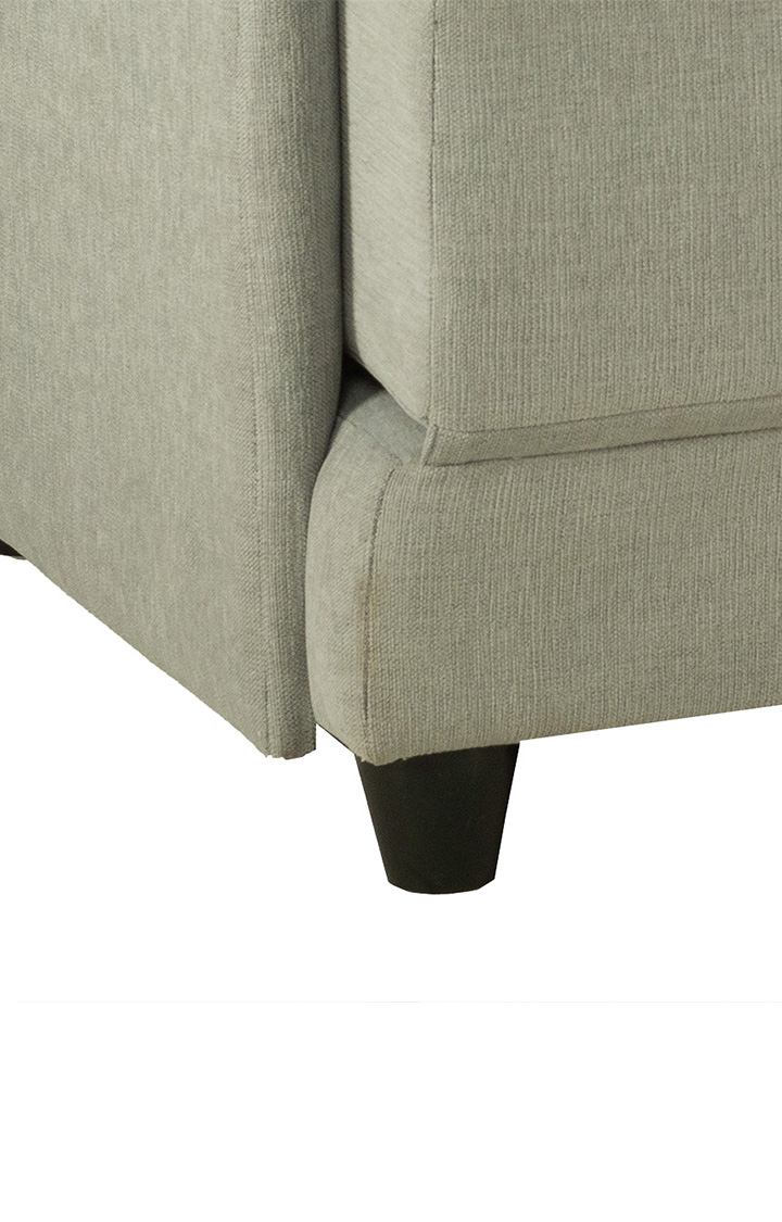 neudot Show Fabric Pull-Out Sofa Cum Bed for Living Room | 3 Seater Sofa Bed for Drawing Room & Bedroom|Diwan| Misty GreyColour