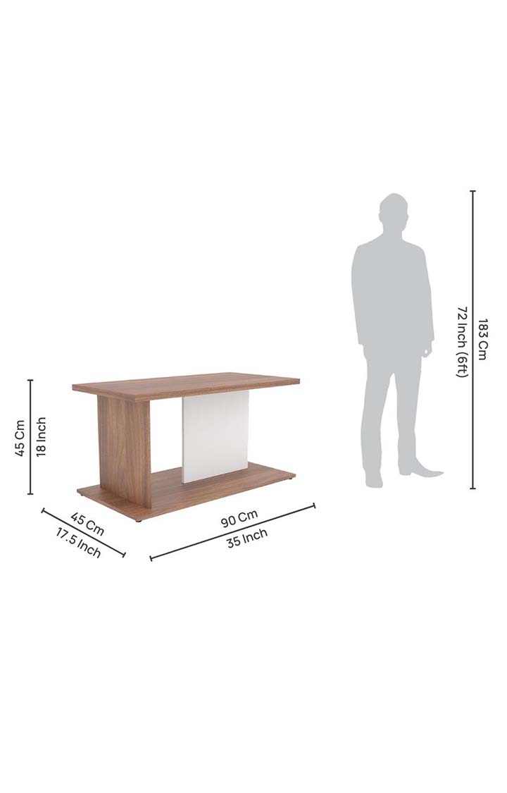 neudot MOX Coffee Table | Centre Table with Storage for Drawing Rooming, Living Room and Office - Leon Teak