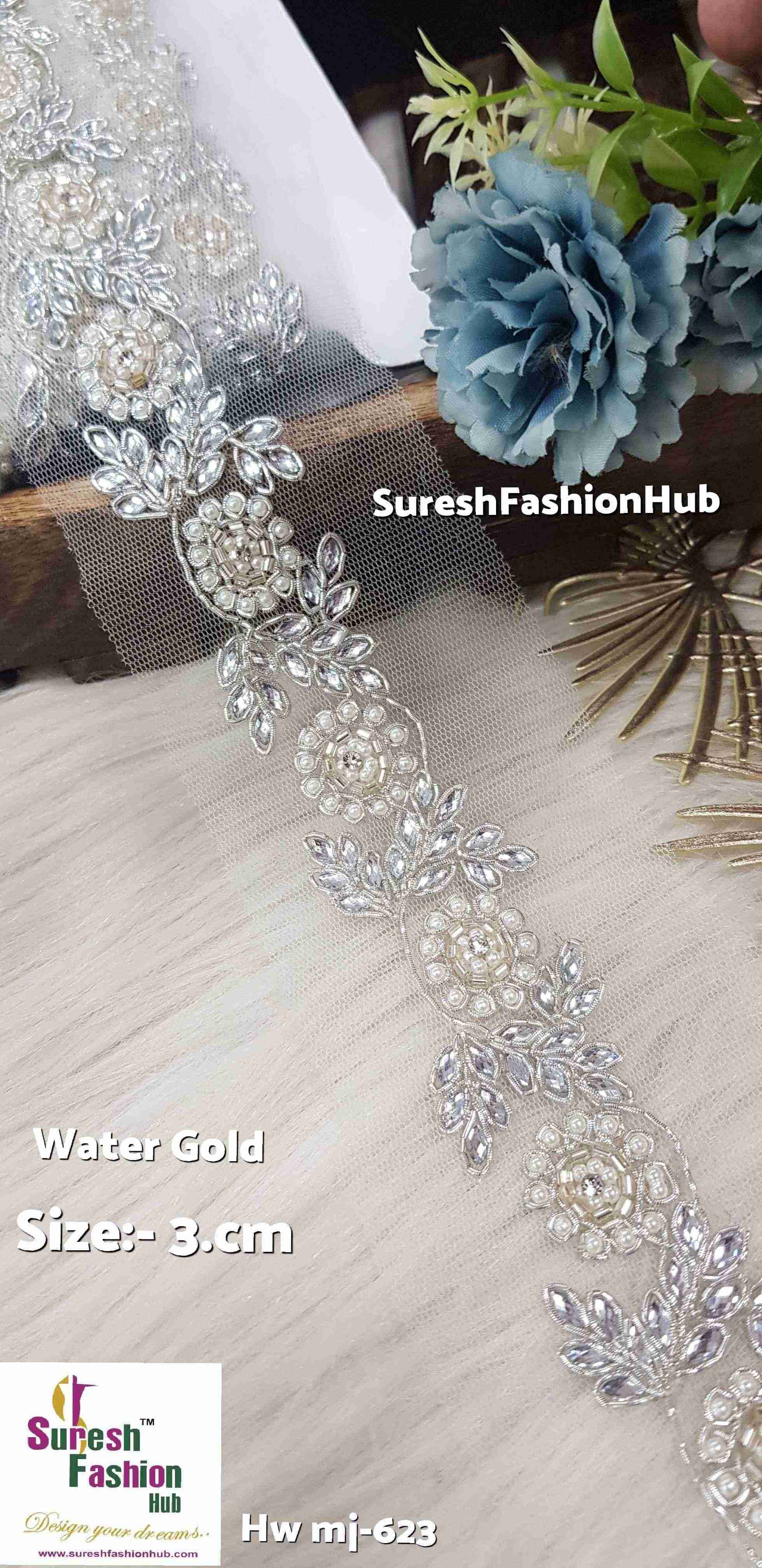 Water Gold Handmade Lace