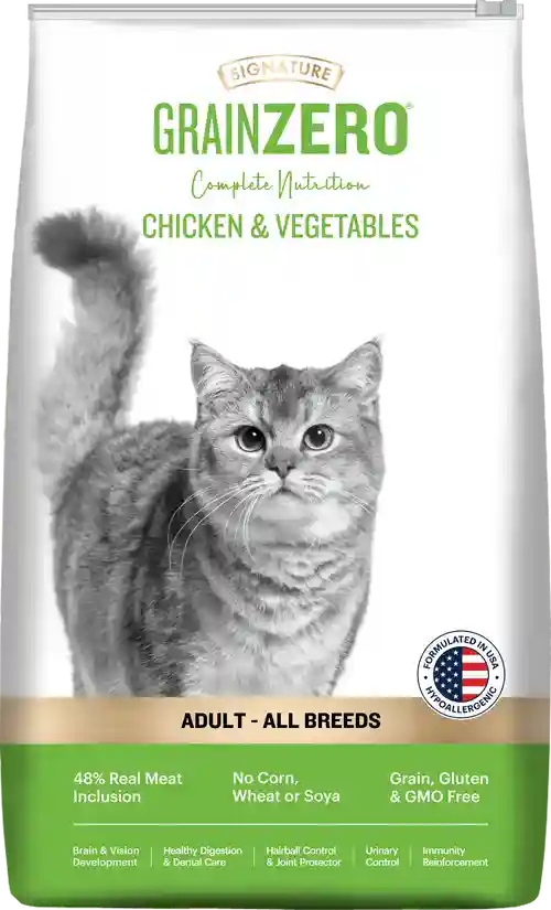 Grain Zero Chicken & Veg Dry Cat Food 1.2kg