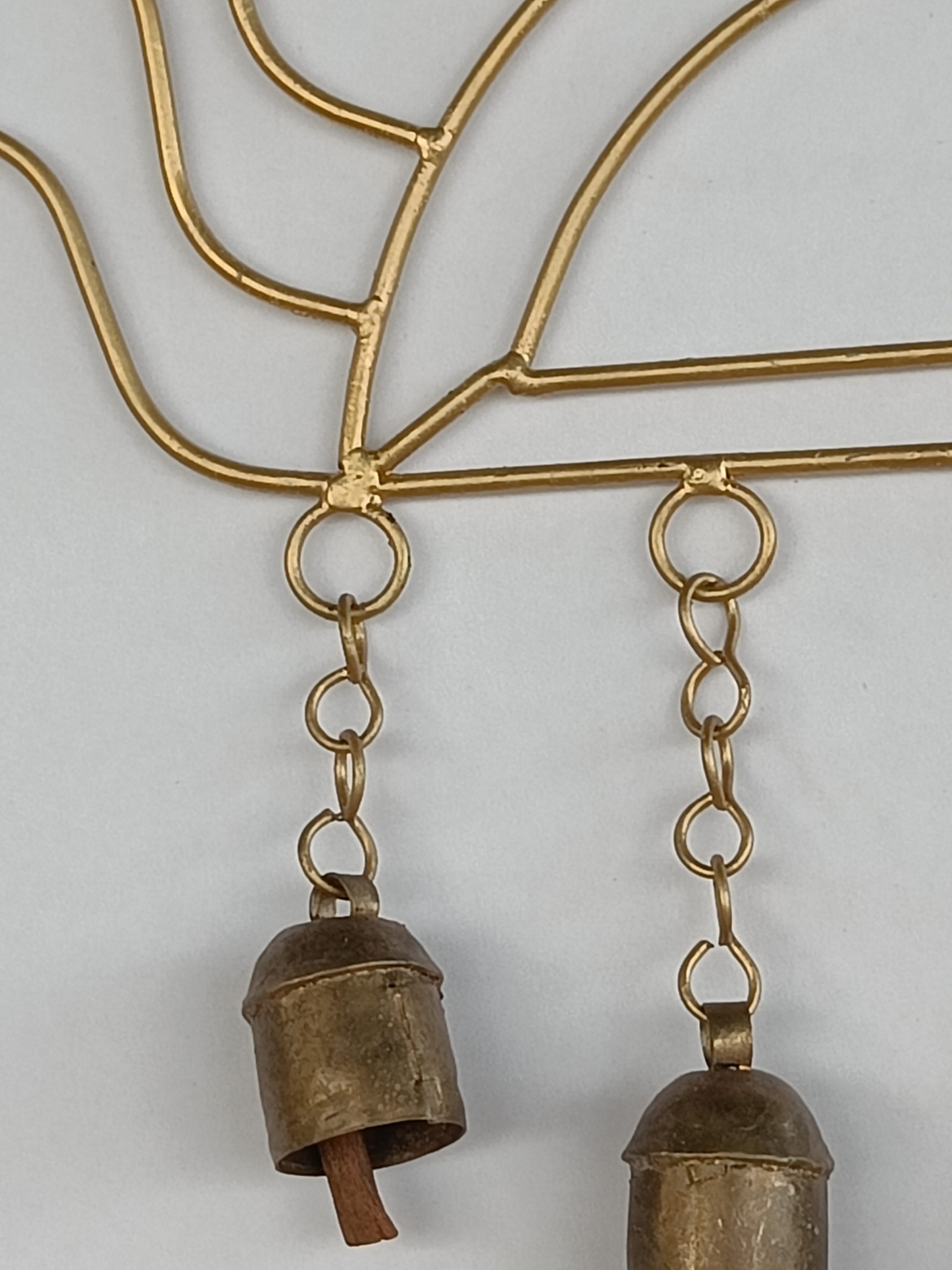 sun shape wind chime