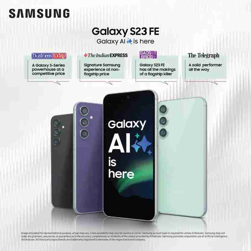 Samsung Galaxy S23 FE (8 GB RAM) (256 GB, Graphite)