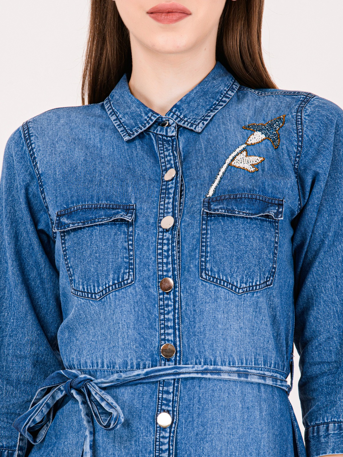 Albion Women Blue Smart Dress