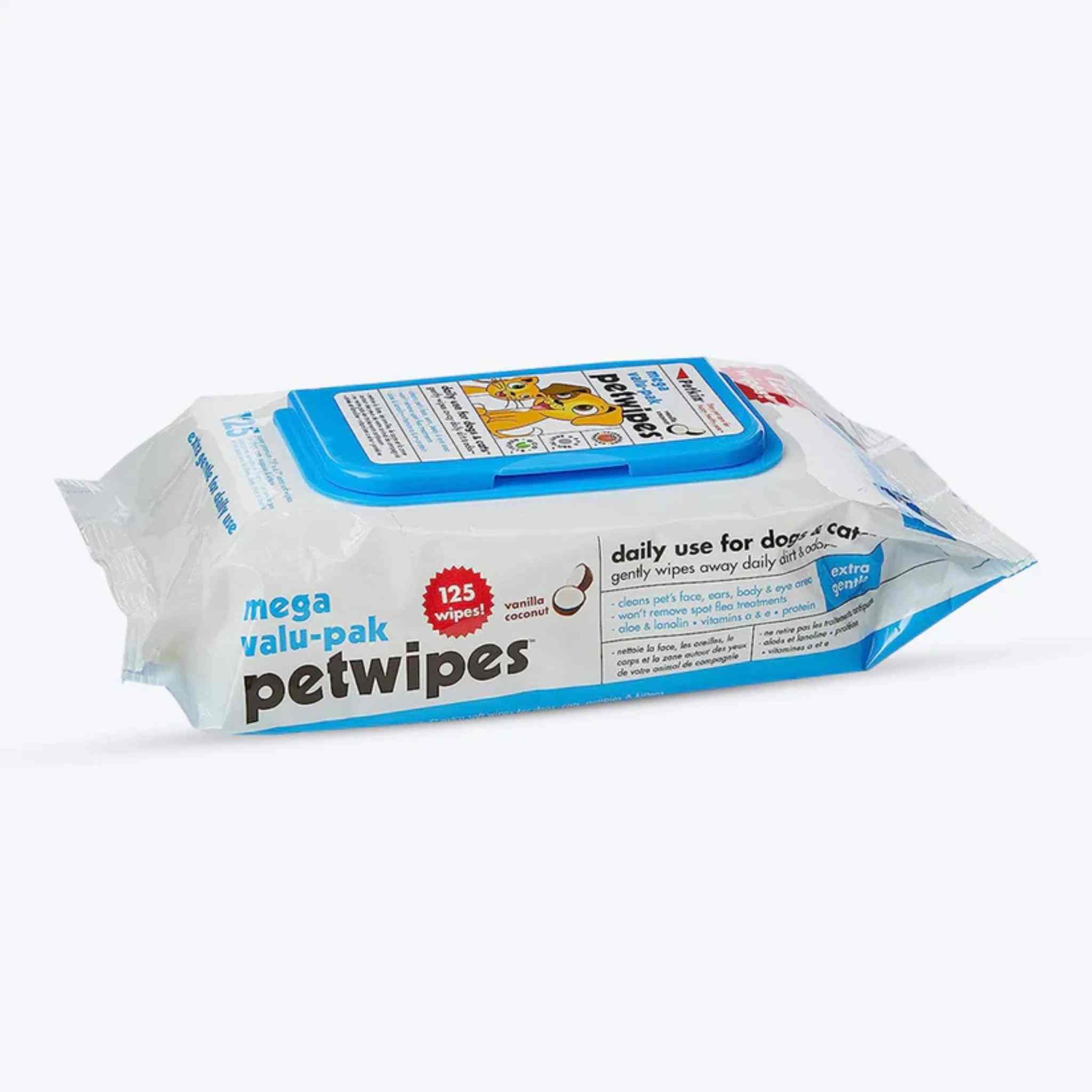 Petkin Mega Value Pet Wipes