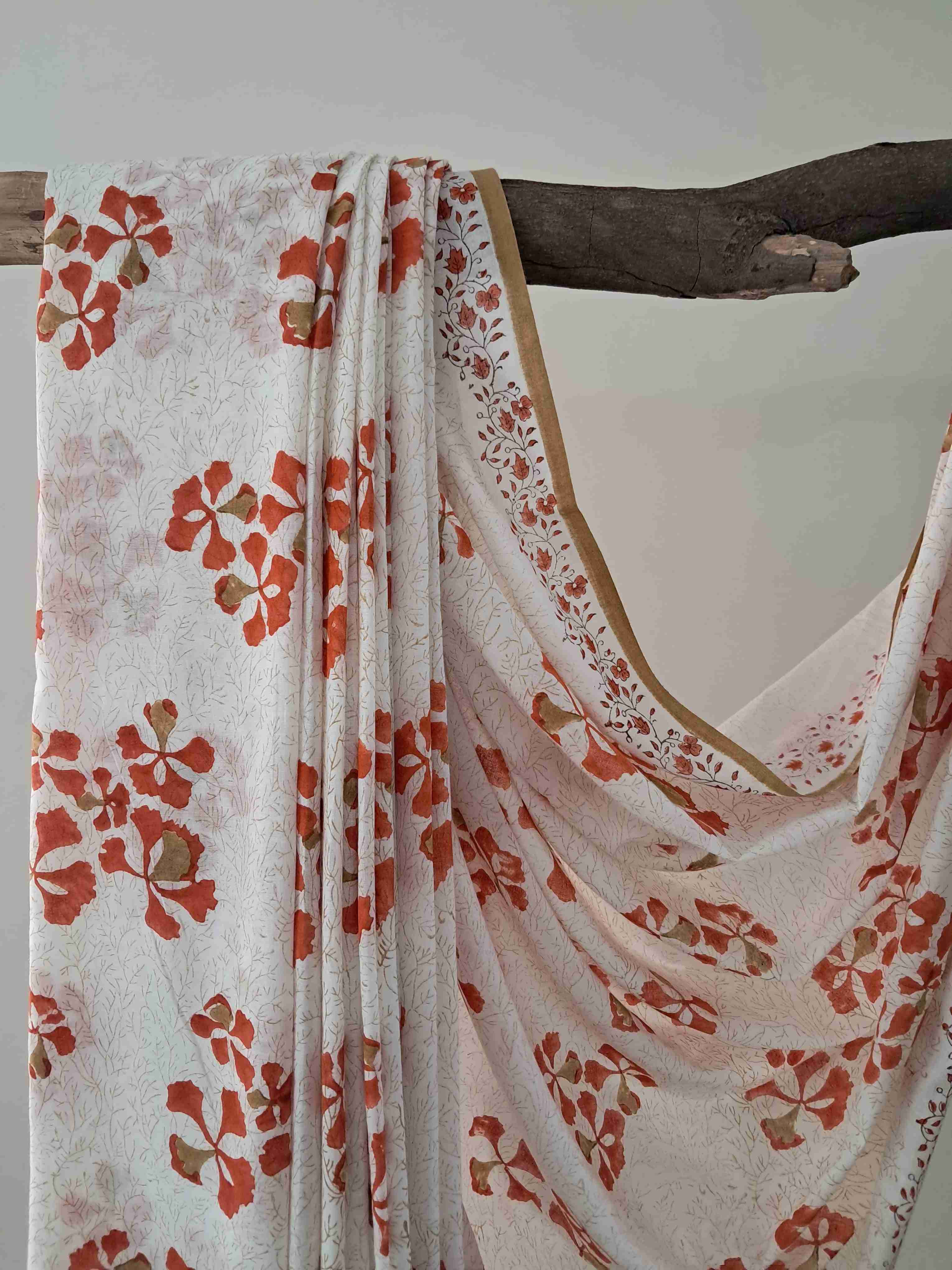 Mull Cotton Saree