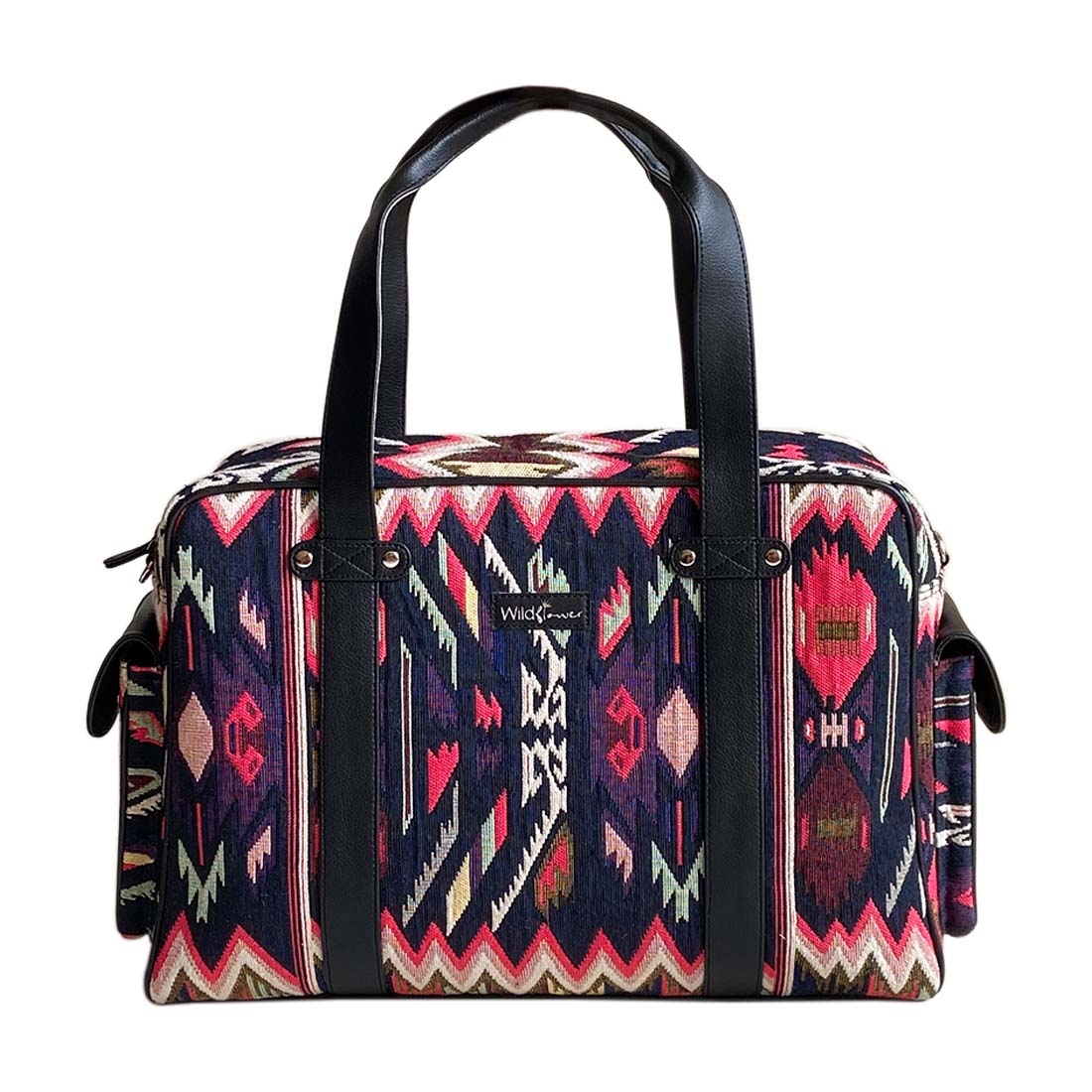 Travel Bag - Colorful Boho Weekender Bag