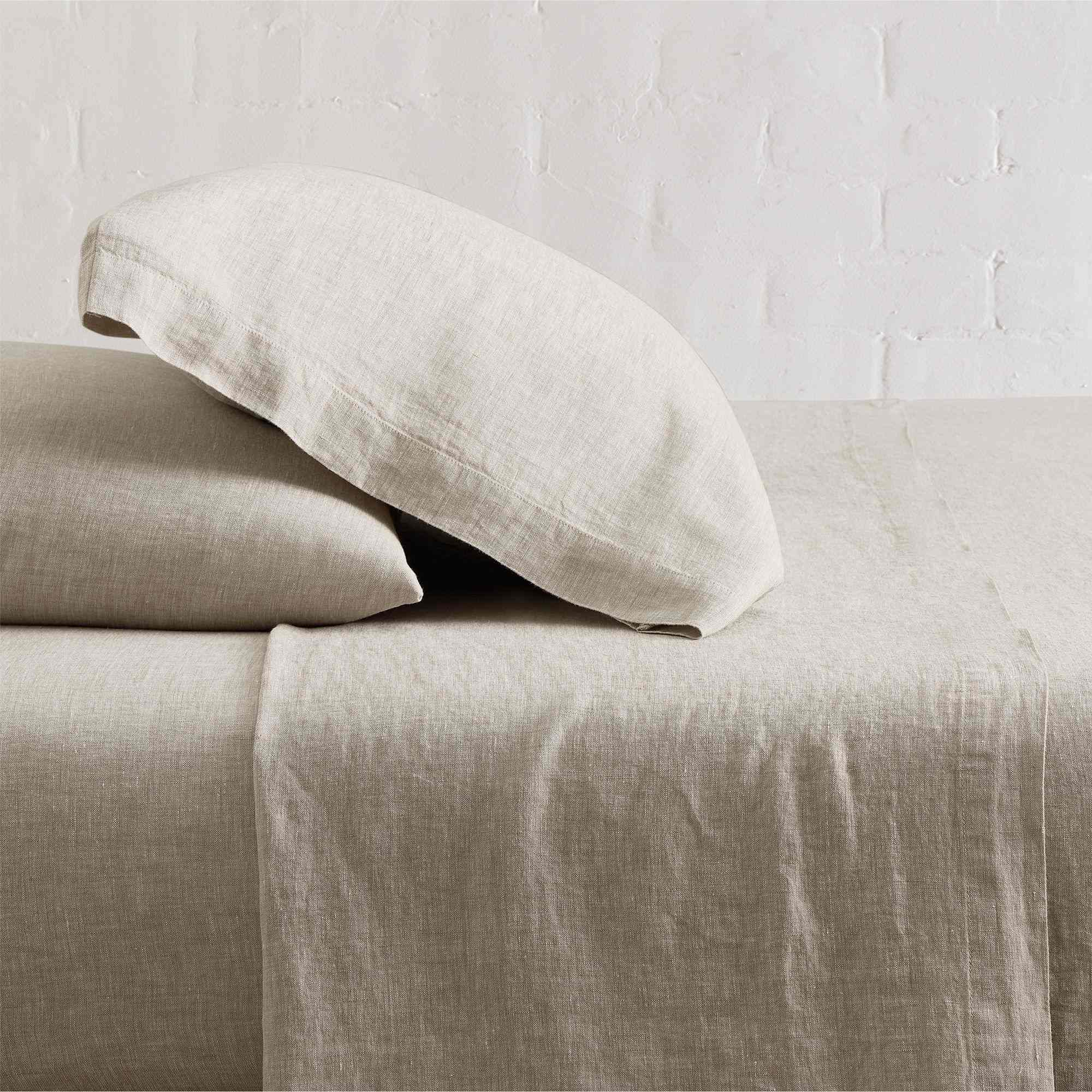 west elm | European Flax Linen Sheet Set