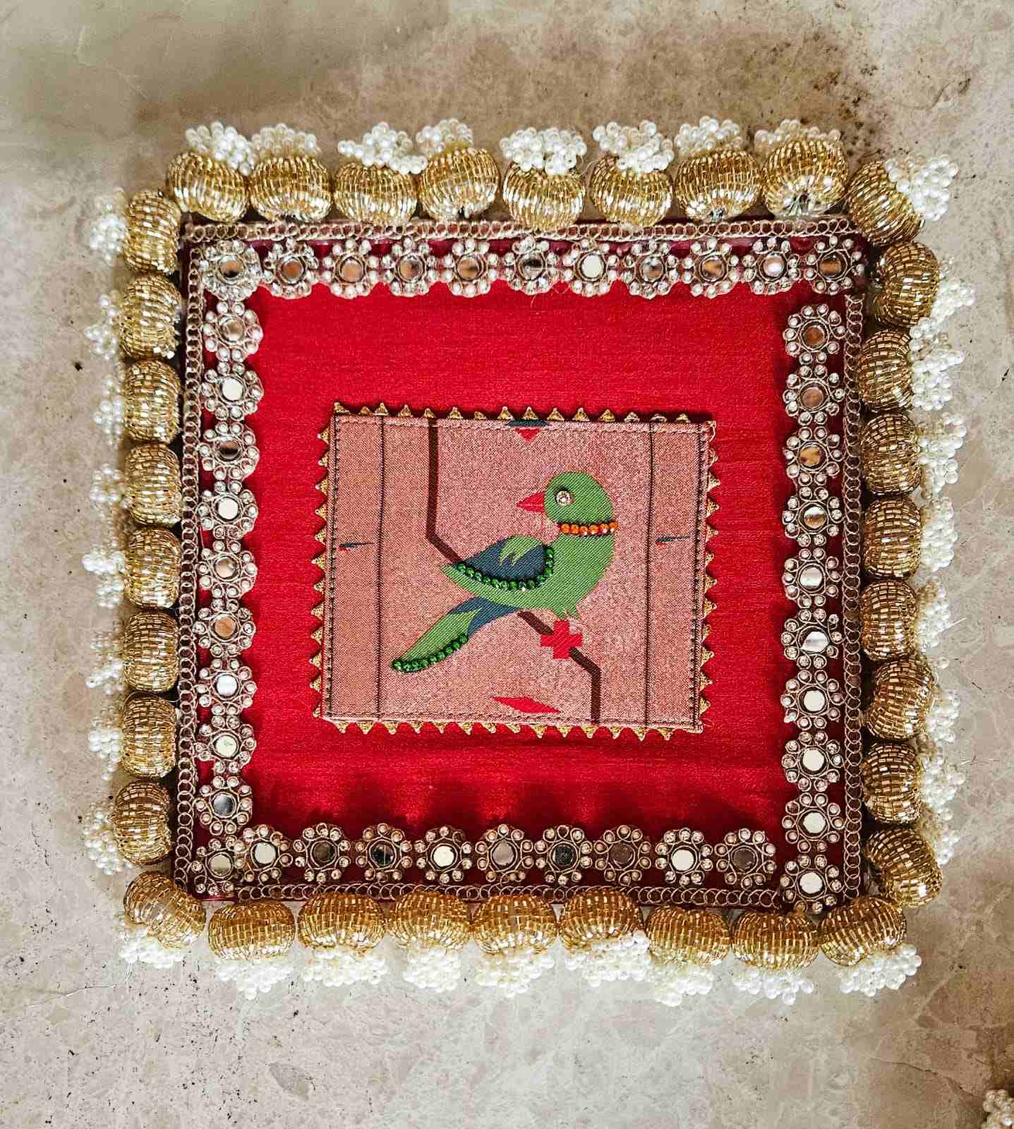 Paithani Work – Premium MDF Rangoli