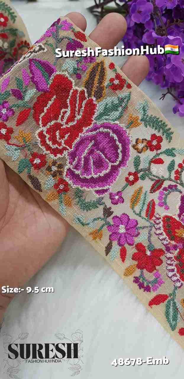 Butterfly Forest Cross Stitch Embroidery Lace – Color No. 5 – 48678-Emb