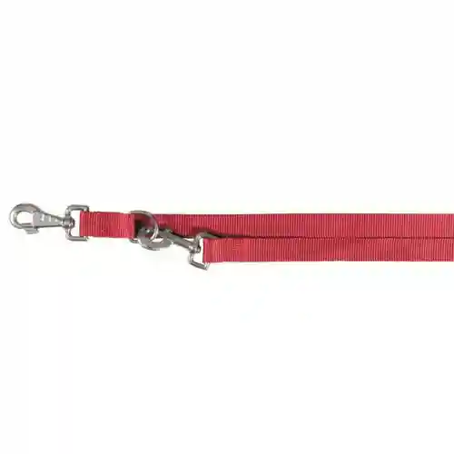 Trixie Classic 3 Stage Adjustable Leash for Dogs, Red