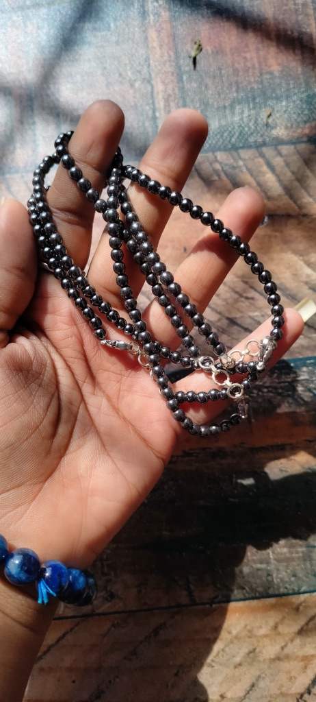 Hematite Anklet