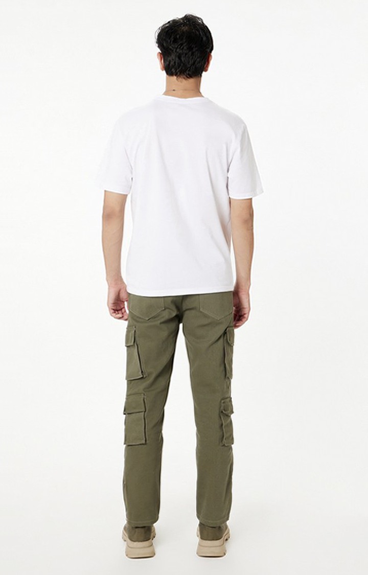 Men's Green Cotton Technical V 1.0 Cargos