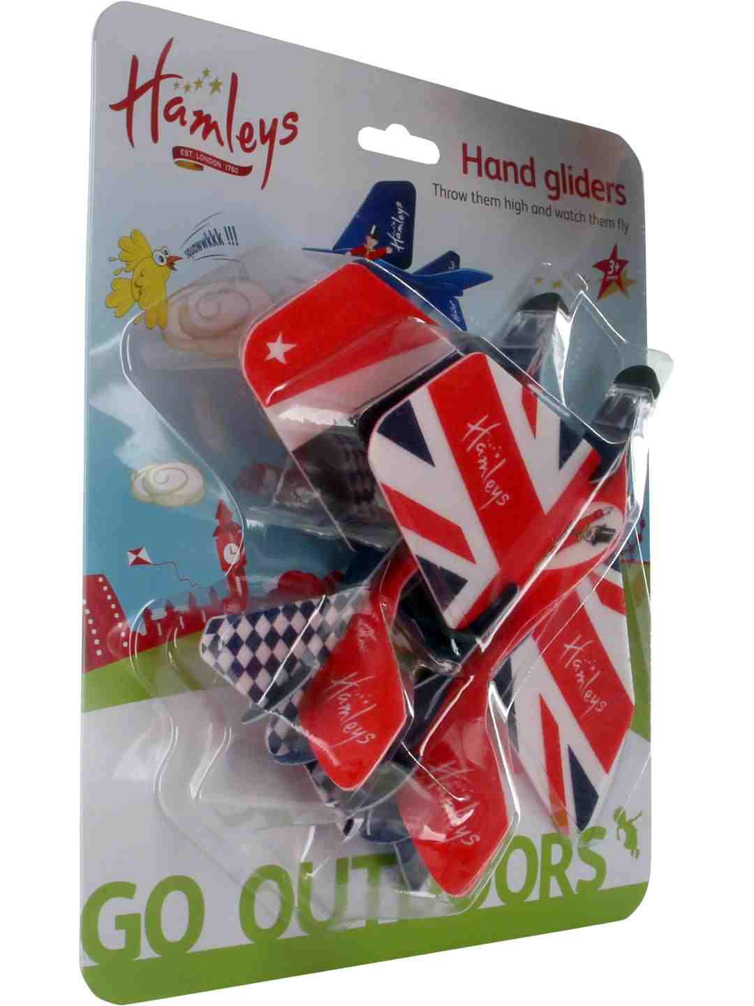 Hamleys Union Jack Hand Glider Planes Games for Kids age 3Y+