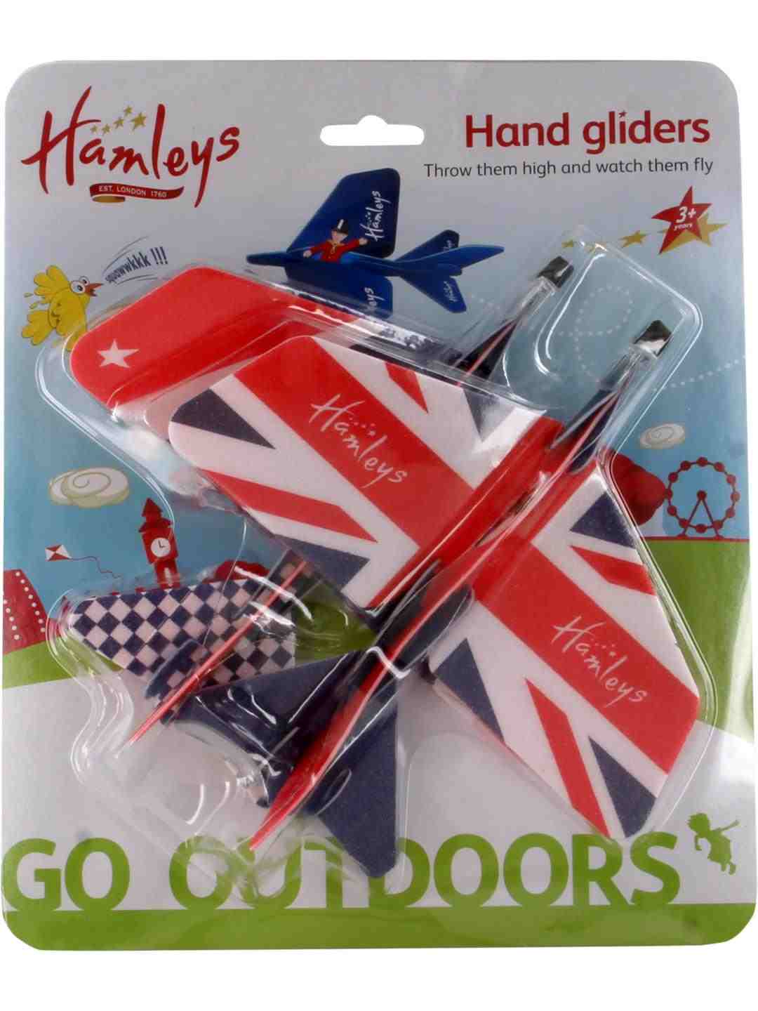 Hamleys Union Jack Hand Glider Planes Games for Kids age 3Y+