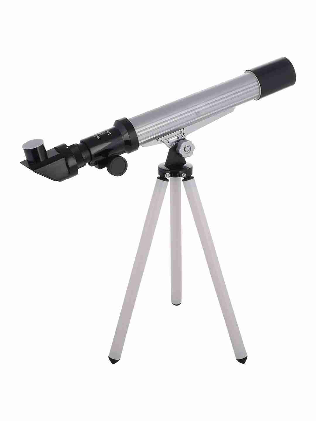 Hamleys Telescope Science Equipments for Kids age 8Y+ (Silver)