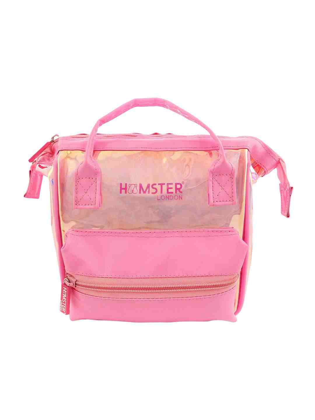 Hamster London Mini Backpack with Handle for Girls age 3Y+ (Pink)