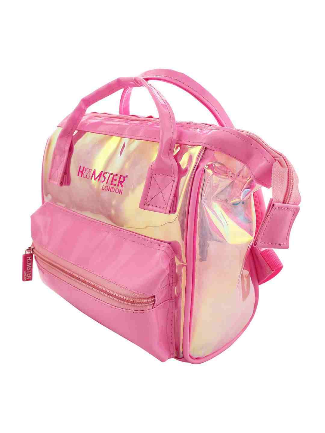 Hamster London Mini Backpack with Handle for Girls age 3Y+ (Pink)