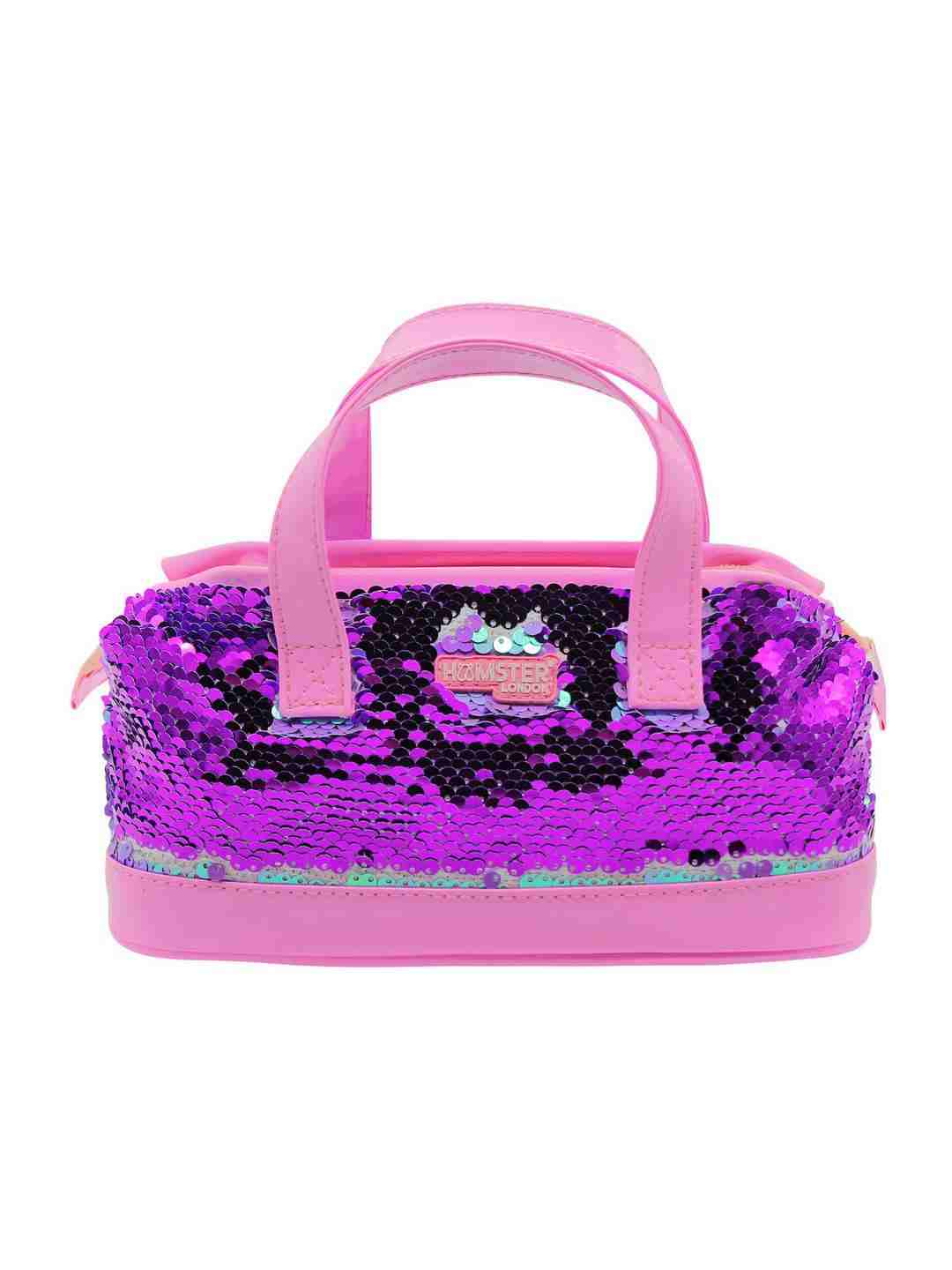 Hamster London Sequence Mini Handle Back Purple Bags for Girls Age 3Y+ (Purple)