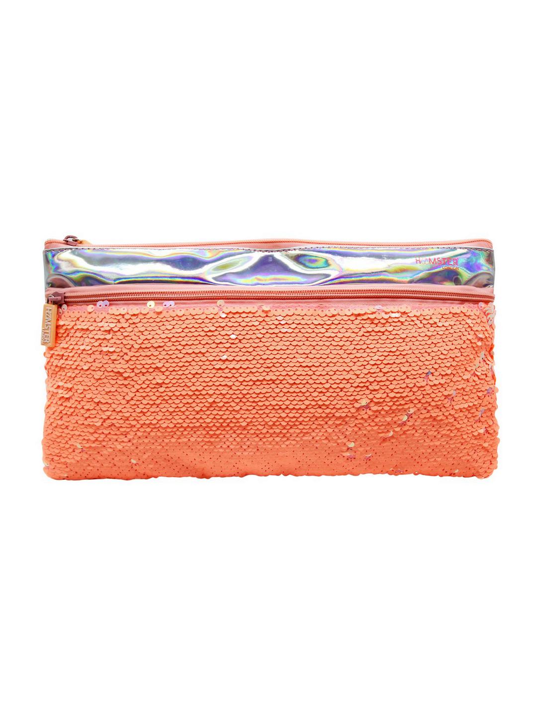 Hamster London Mermaid Sequin Pouch for Girls age 3Y+ (Orange)