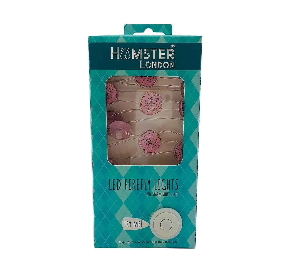 Hamster London Decorative Doughnut String Light for Kids age 3Y+